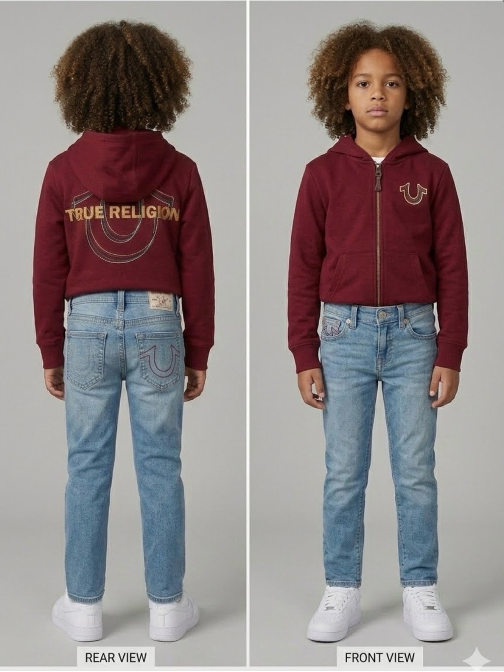 True Religion Kids Boys Stitch Logo
Size Small